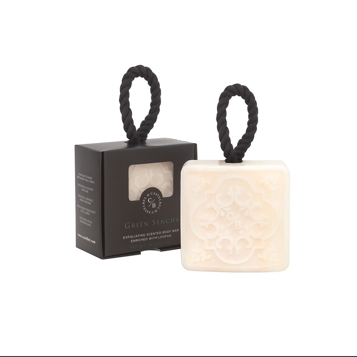 1-9192-CB-Tiles-Collection-Green-Sencha-Exfoliating-Body-Bar-150g